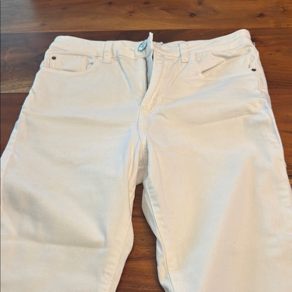 Zara White skinny jeans